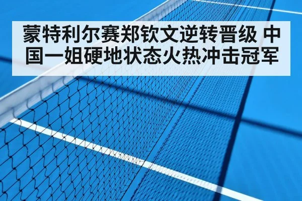 hard court tennis match
